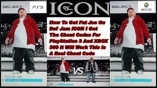 How To Get Fat Joe On Def Jam ICON (Cheat Code) #PS3/Xbox360 HD (2013) 🎮 ®