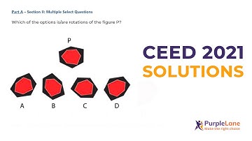 CEED 2021 Question paper solved with explanation | Admission at IITs & IISc Bangalore | Part-1 MSQ