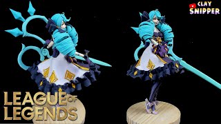 League of Legends  Gwen  clay figure making tutorial