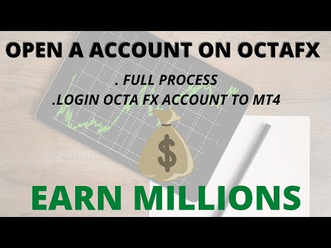 How to open account in octa fx forex trading and earn money | login octafx in metatrader 4 app