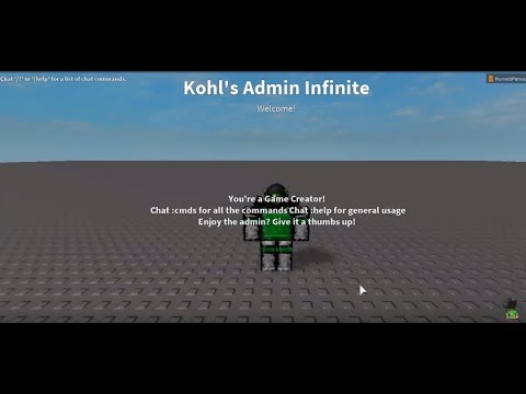 2018 How To Give Everyone In Your Roblox Game Admin Commands Full Tutorial Youtube - admin commands in any game roblox