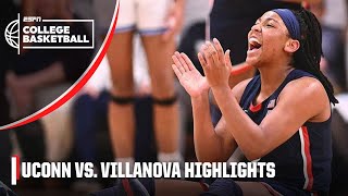 UConn Huskies vs. Villanova Wildcats | Full Game Highlights | ESPN College Basketball