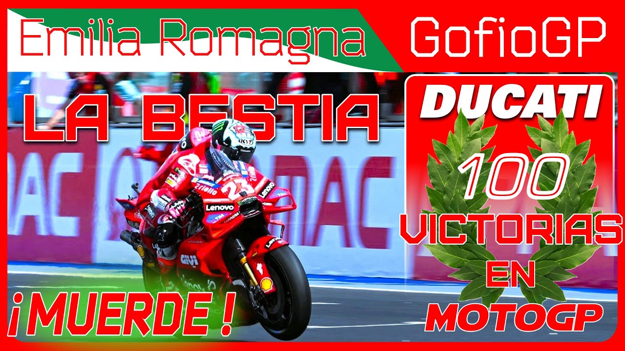 100 Victorias de Ducati en GGPP con Enea Bastiannini ganador en Misano ...