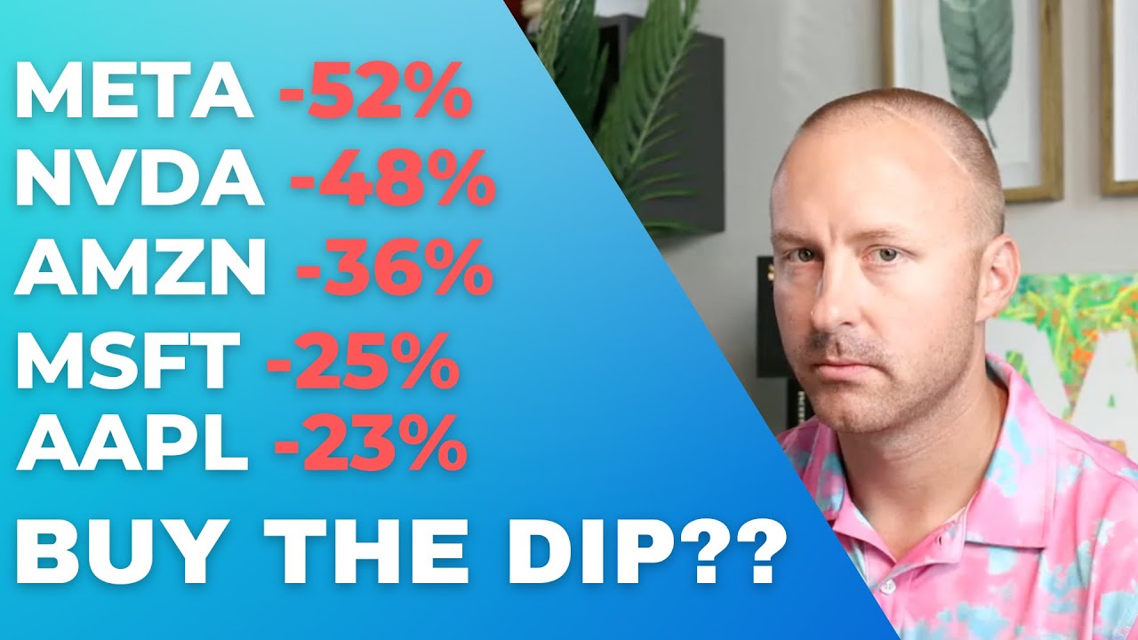 Tech Stocks Crash. Time to Buy? AMZN, AAPL, META, MSFT, NVDA Analysis