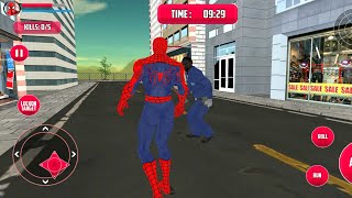 Flying Spider Hero Battle | Superhero Spider Vs Super Villains - Android GamePlay screenshot 4
