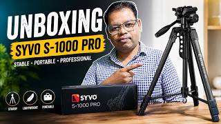 Tripod review SYVO S-1000 PRO Unboxing in Hindi | Build Quality & Features