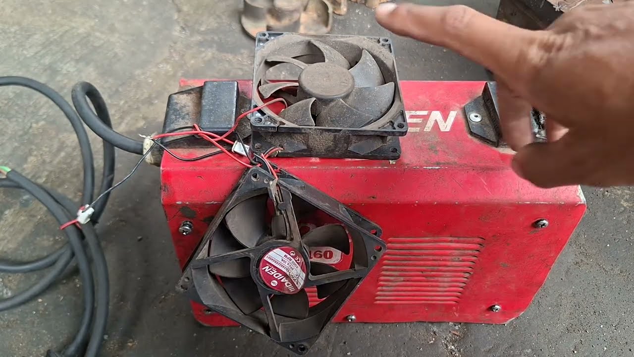 Cara Ganti kipas mesin las daiden 160A (DC 24V)