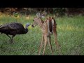 Turkeys Play with Deer and Squirrels | BBC Earth