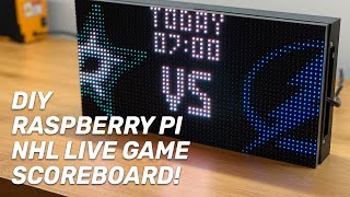 Build Your Own Live NHL Scoreboard with Raspberry Pi! screenshot 4