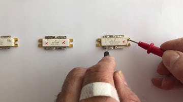 How to verity if an LDMOS or MOSFET is Defective part 1