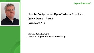 How to Postprocess OpenRadioss Results - Part 2