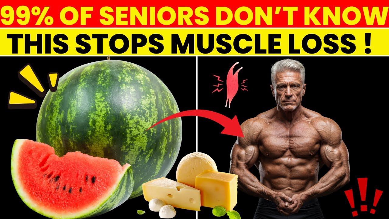 👉 Over 55? Eat THIS Natural Food to Rebuild Muscles Like You're 40 Again! | Senior Space