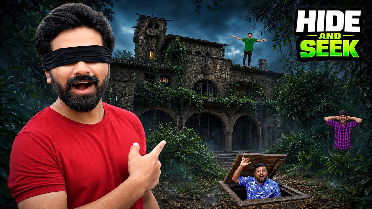 Hide & Seek Challenge at Abandoned Fort - Win Kashmir Trip ✈️