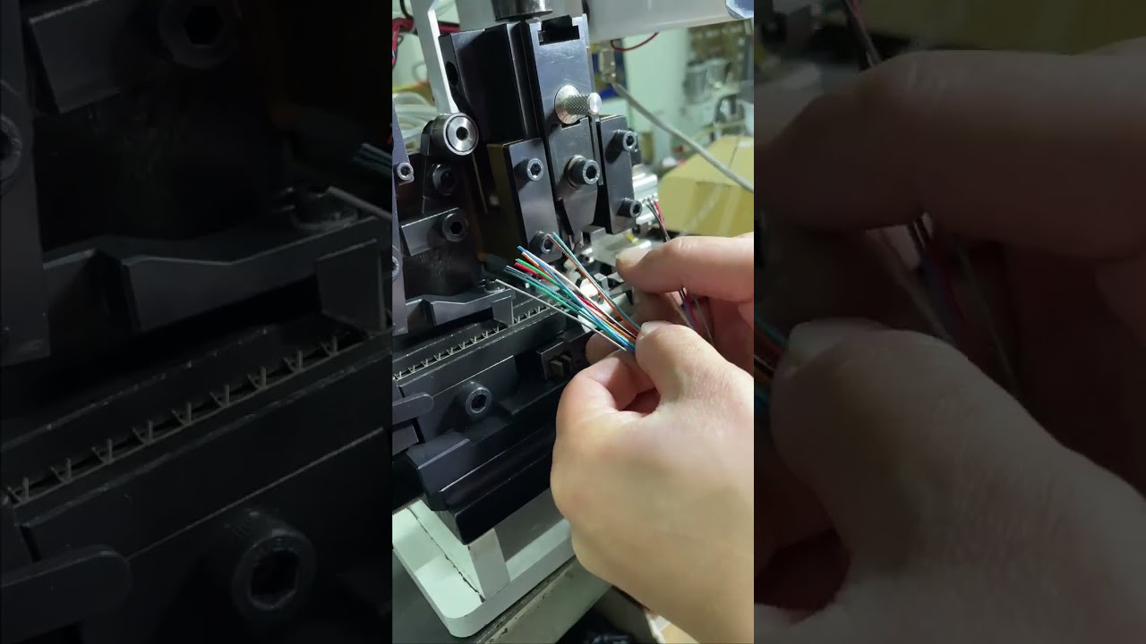 Button Type Continuous Strip Terminal Machine Debugging OK Perfect Effect Ready to Ship 