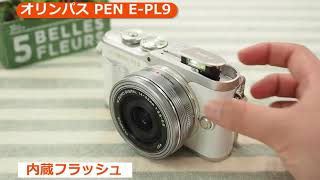 オリンパス PEN E-PL9 EZダブルズームキット ホワイト | ミラーレス