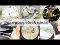 Ideas for epoxy clocks epoxy resin clock resin art clock