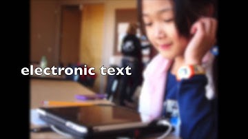 What is a print disability?