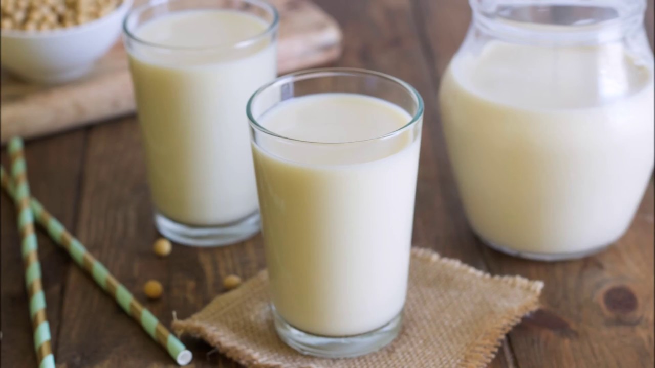 Leche de soja casera