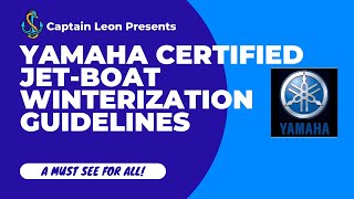 Yamaha Certified Jet Boat Winterization Guidelines - What you really need to do!