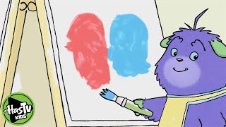 Humfs Painting Cartoon For Kids Humf