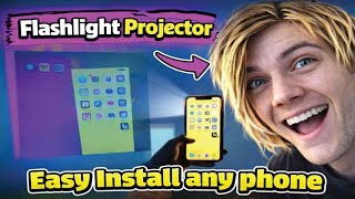 Flashlight Projector App 2026 – Easy Method to Make Your Phone Act Like a Projector (NEW) screenshot 1