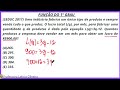 Matemática l PROBLEMA FUNÇÃO DO 1° GRAU #concurso #matemática #enem #concursopublico