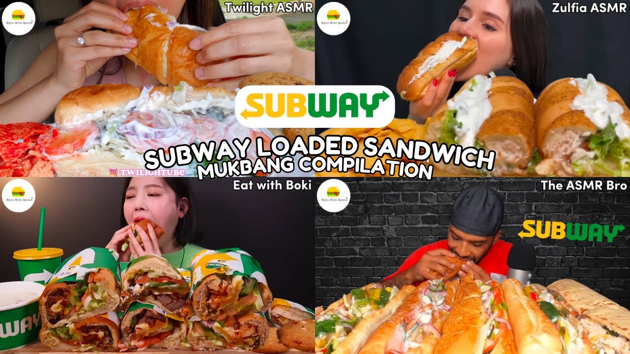 𝐀𝐒𝐌𝐑 | 𝐒𝐔𝐁𝐖𝐀𝐘 𝐋𝐎𝐀𝐃𝐄𝐃 𝐒𝐀𝐍𝐃𝐖𝐈𝐂𝐇 𝐌𝐔𝐊𝐁𝐀𝐍𝐆 𝐂𝐎𝐌𝐏𝐈𝐋𝐀𝐓𝐈𝐎𝐍 | 𝐅𝐀𝐒𝐓 𝐅𝐎𝐎𝐃 𝐄𝐀𝐓𝐈𝐍𝐆 𝐒𝐇𝐎𝐖 |