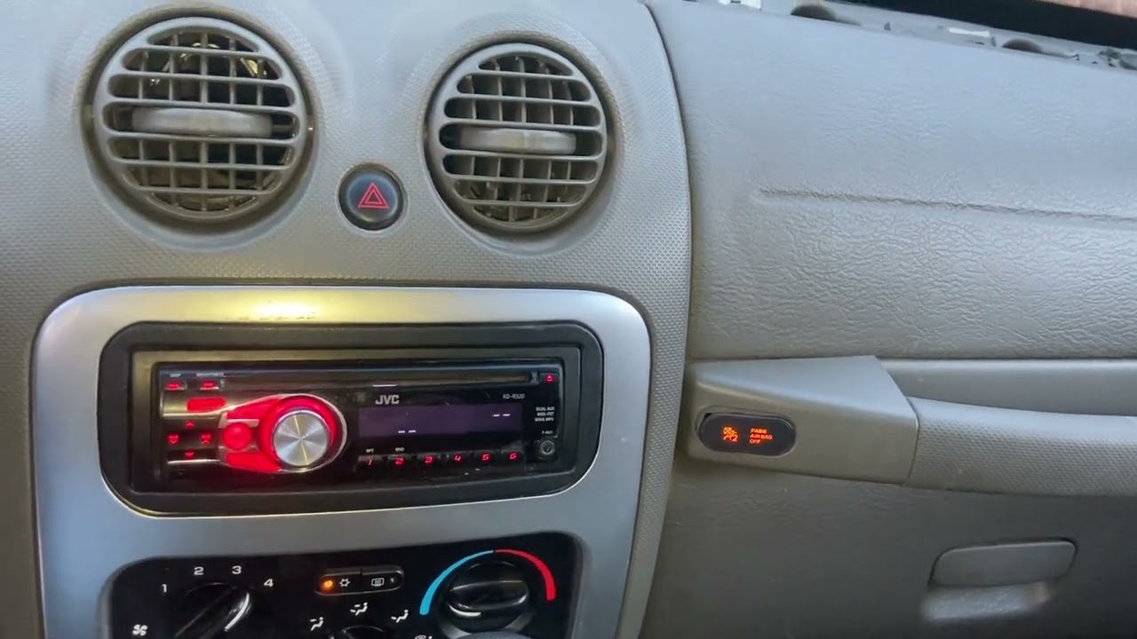 05 Jeep Liberty replacing the HVAC blend door. - YouTube