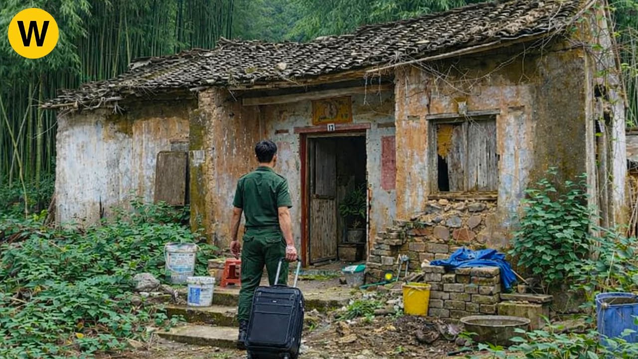 On leave, a talented police officer renovated an old house he inherited from his grandfather.