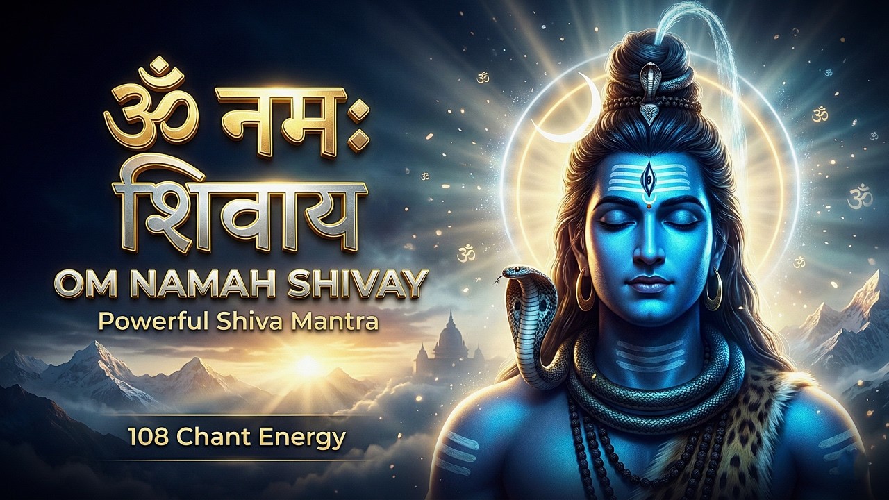 LIVE: ॐ नमः शिवाय धुन | Om Namah Shivaya ShivDhun | NonStop ShivDhun | Daily Mantra
