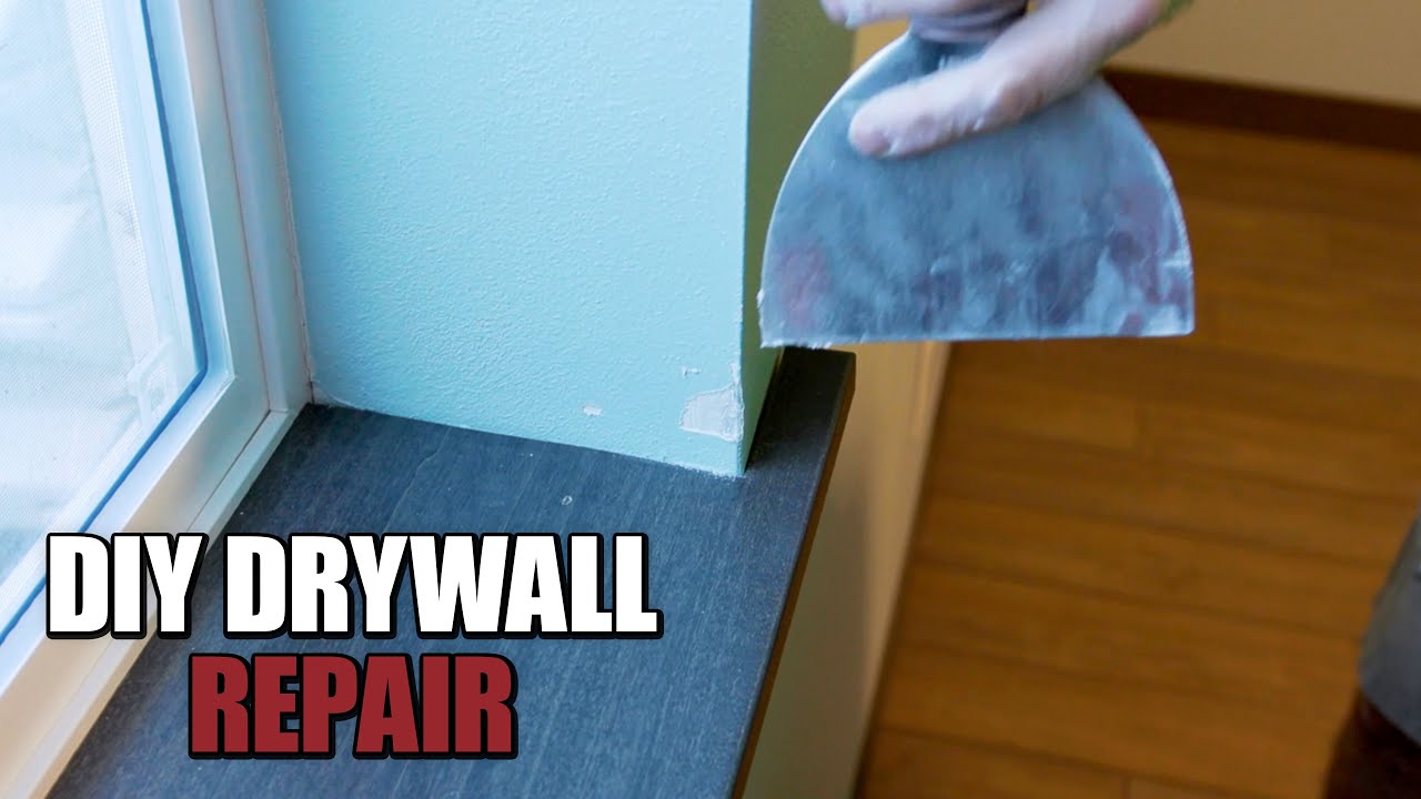 QUICK drywall repair & orange peel spray can tips YouTube