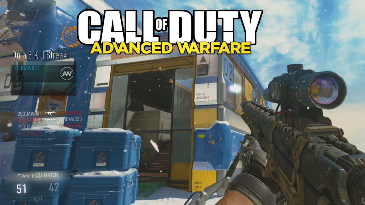 Call Of Duty: Advanced Warfare - Multiplayer Gameplay TDM ON BIOLAB (COD AW Online HD 1080p)