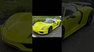 Porsche 918 Spider 4.6L V8 887Hp $2,000,000 million dollars