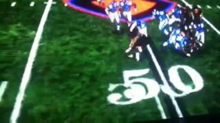 Brandon Carr Derrick Johnson Taylor Mays Double Lateral TD