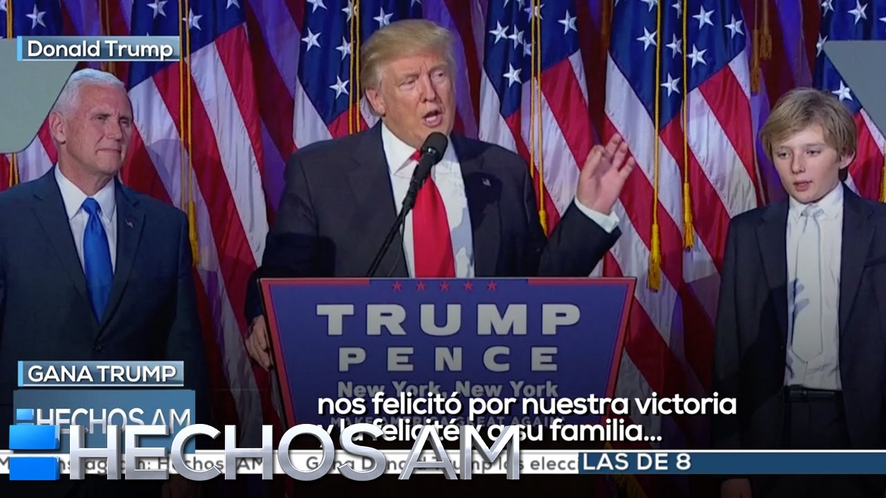 Clinton admite su derrota y Trump es el presidente electo de Estados Unidos potus radio