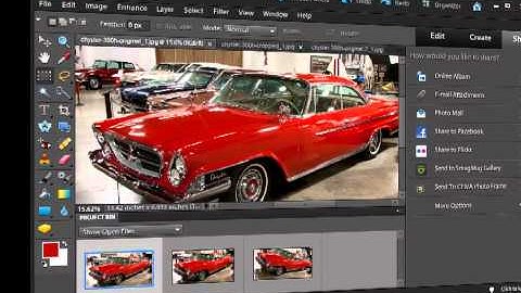 photoshop elements interface overview