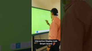 Interactive Display Cum Smart Board #udaipur #smartboard #cctvkart
