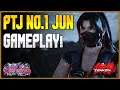 Tekken 8  ptj world no1 juns insane gameplay  t8 rank match 