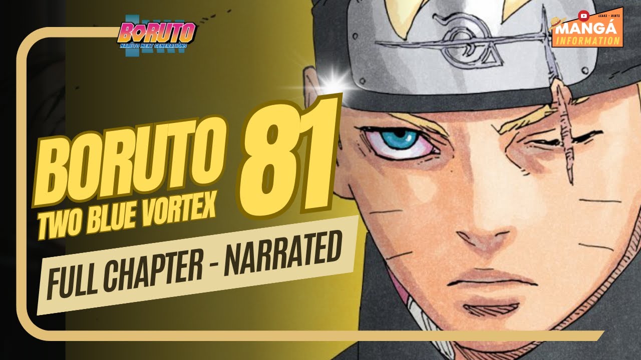 Boruto: Two Blue Vortex capítulo 81 - disponível e grátis; leia agora :  r/MeUGamer