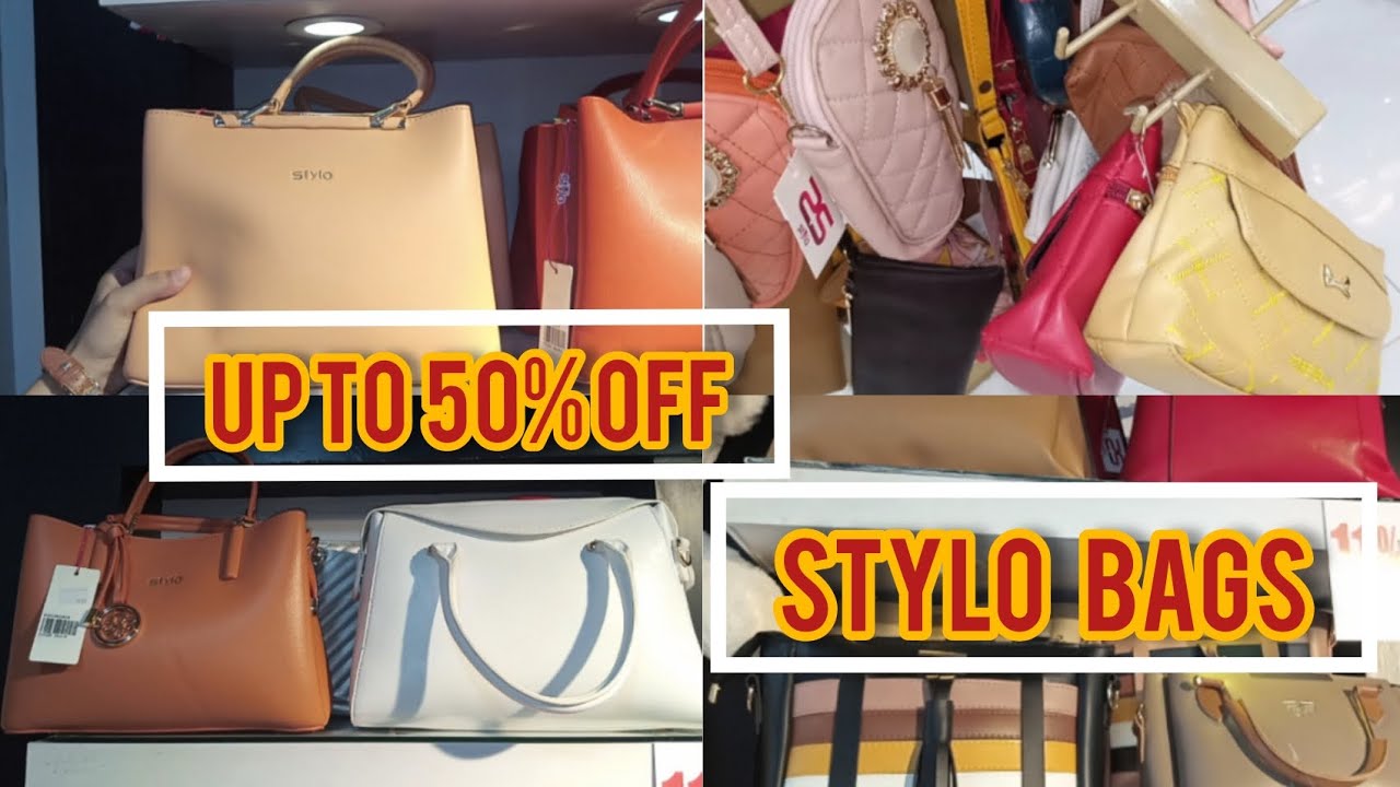 Sale On Stylo Bags Up To 51 Sale Stylo Sale Collection YouTube