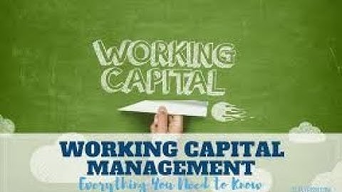 Chapter 7 Tutorial 1 Cash Conversion Cycle