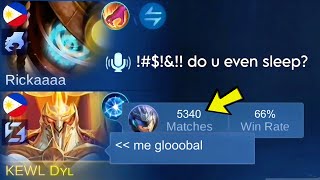 I Show My Global Johnson 5,300 Matches In Solo Rank And This Happened Their Reactions