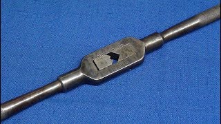 Tips #394 Repairing Greenfield Tap Wrench tubalcain