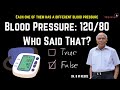 Blood pressure 12080 who said that  dr b m hegde