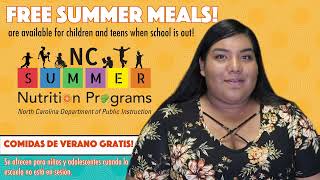 Summer Meals PSA Harnett Central High