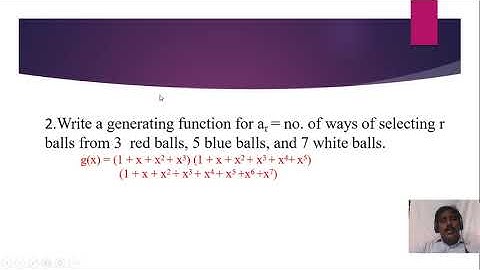 SHABBIR-MFCS-UNIT-4-VIDEO-NO-3-generating functions