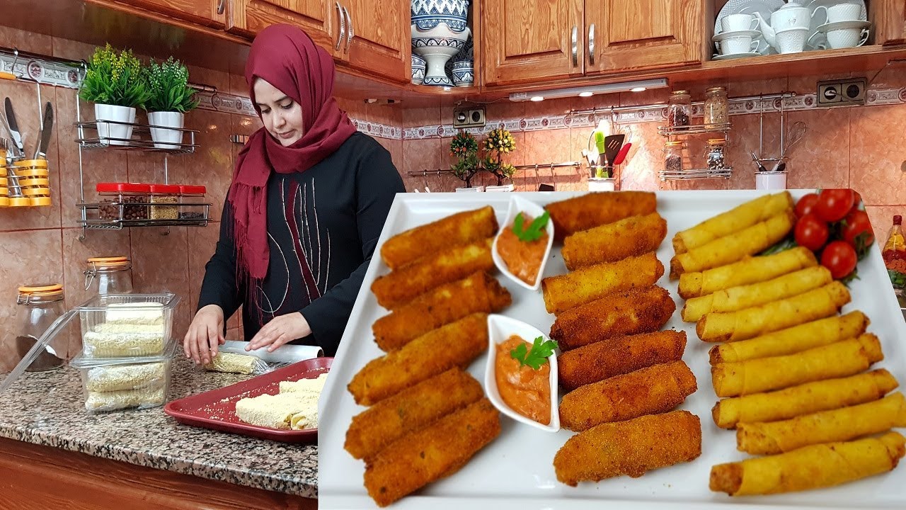 سيكار البطاطس المحبوب يعشقه الكبير قبل الصغير بنكهات مختلفةوبكمية كثيرة مع جميع الأسرار باش مايطرطقش