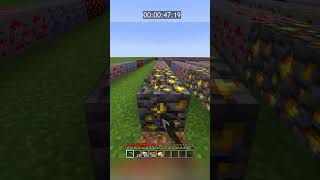 Iron Pickaxe Fast #shorts #minecraft