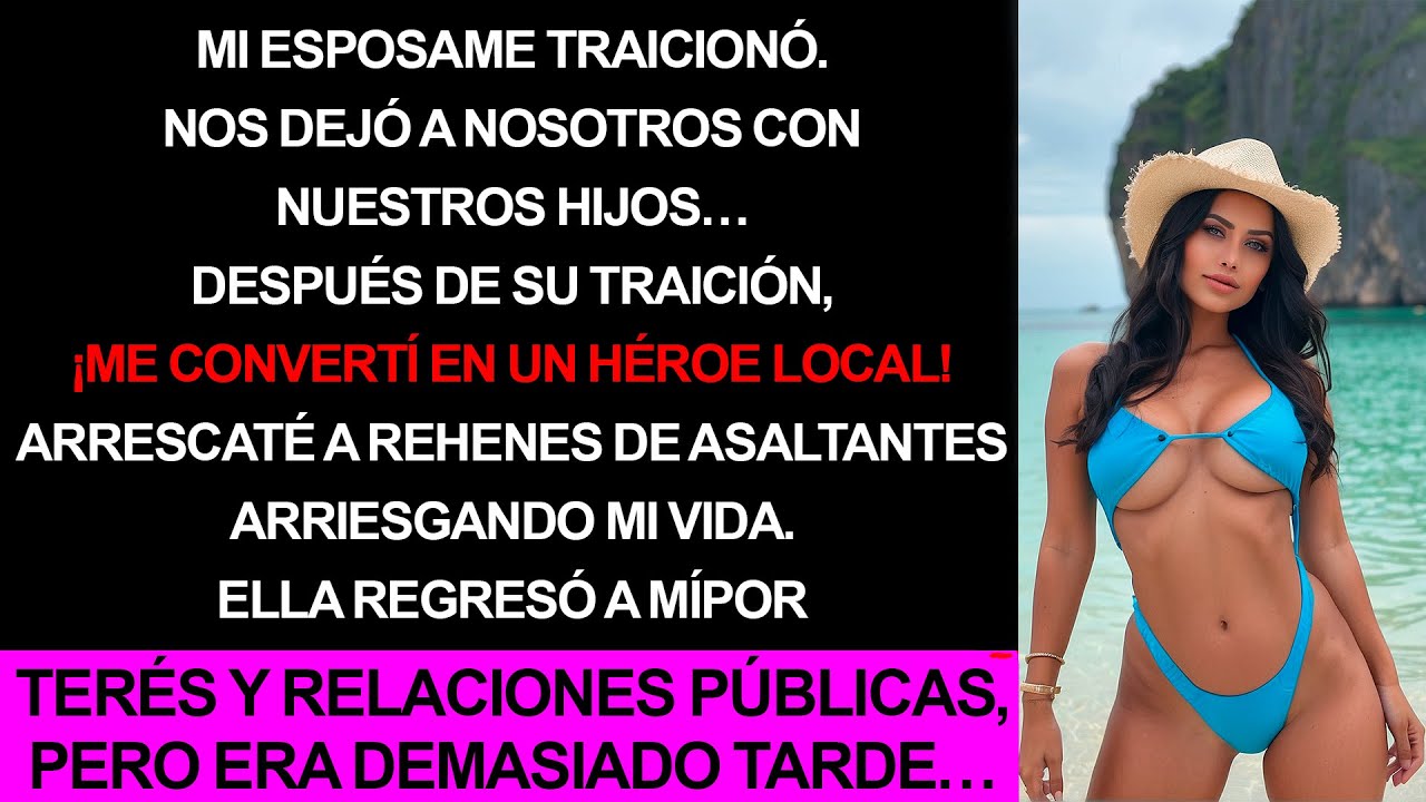 Mi esposa no me necesitó hasta que me convertí en un héroe.