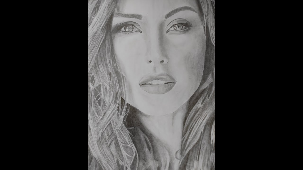 Comment dessiner un visage de femme au crayon. Technique pas à pas ...